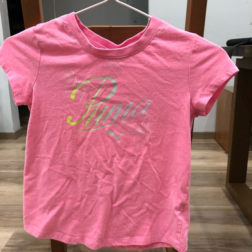 Puma Vibrant Pink Tee